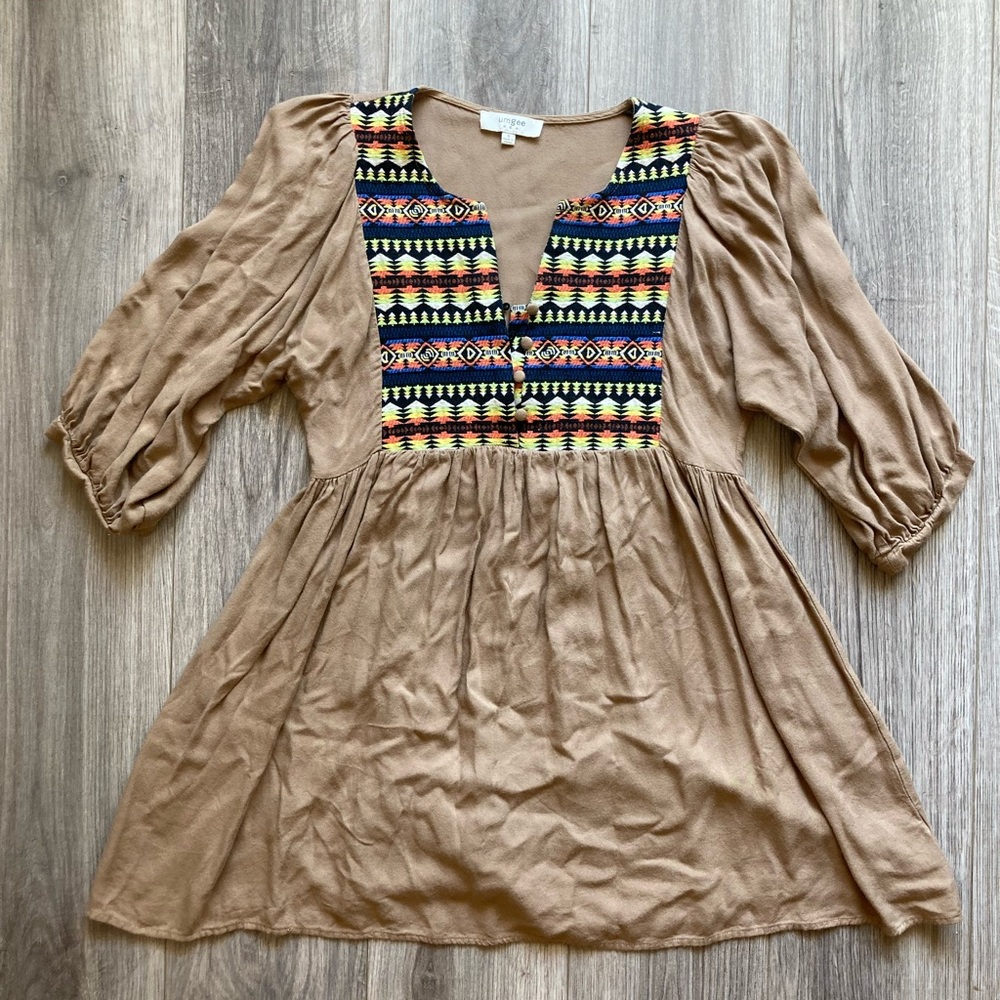 Beige Umgee Dress size small